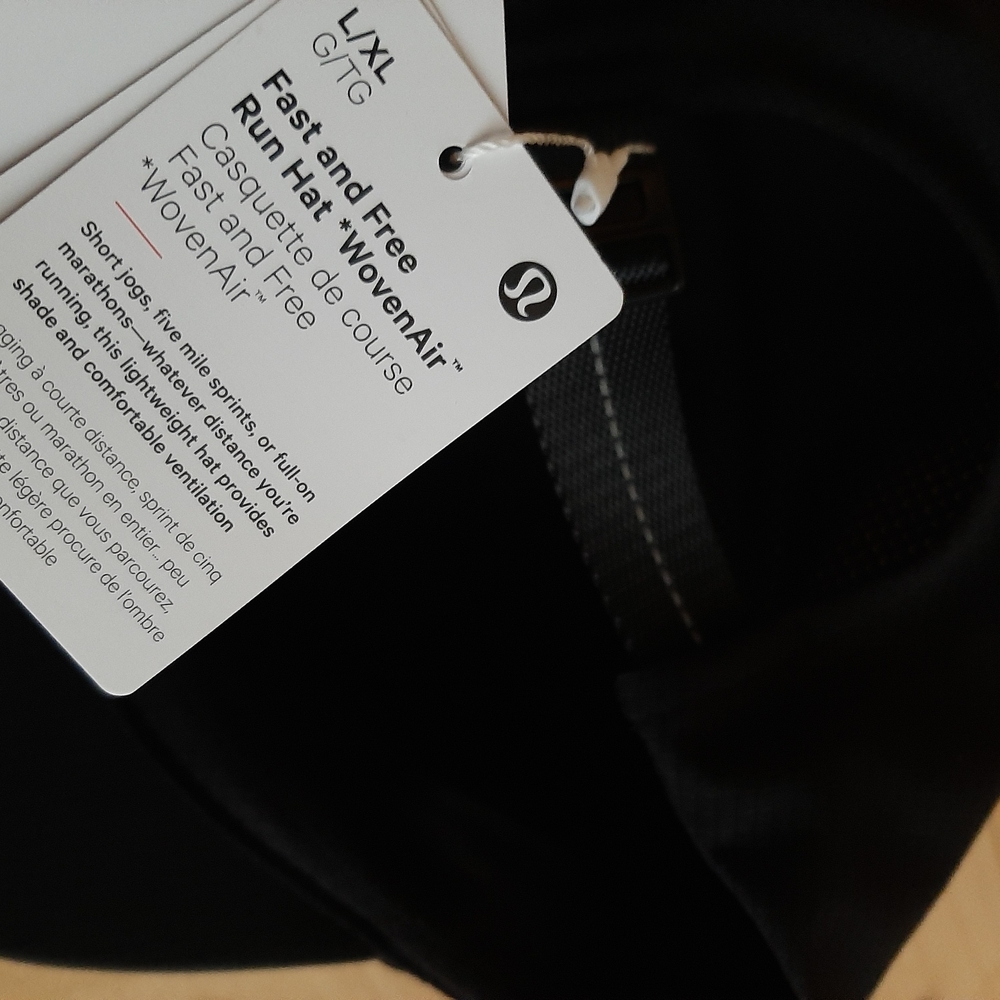lululemon athletica WovenAir Black Cap - Picture 3 of 5